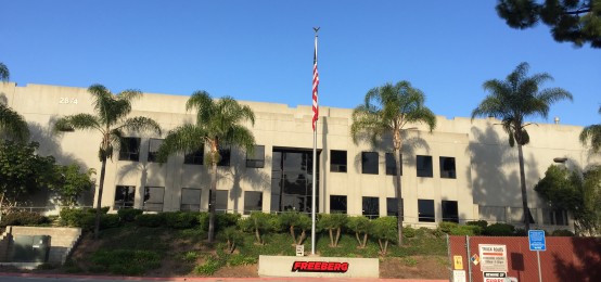 Front of the building